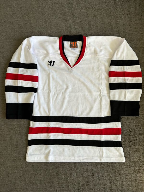 SALE STOCK: White Striped Jersey